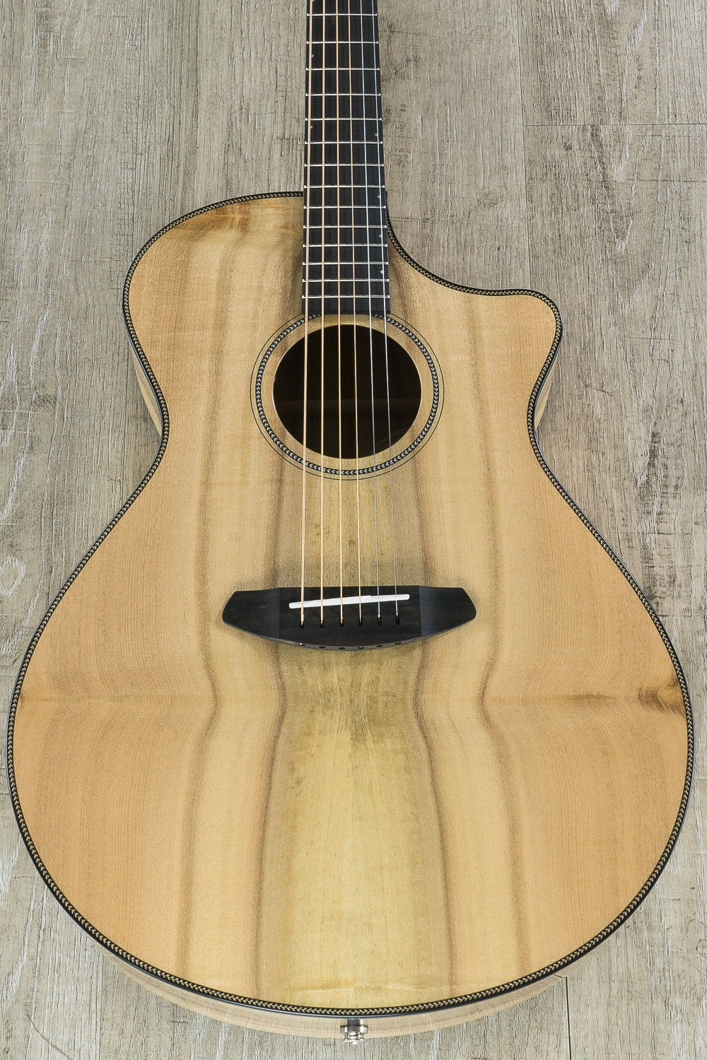 2019 NOS Breedlove Oregon Concerto CE Acoustic-Electric Guitar, Myrtlewood - Myrtlewood, LR Baggs EAS VTC Preamp, Hard Case