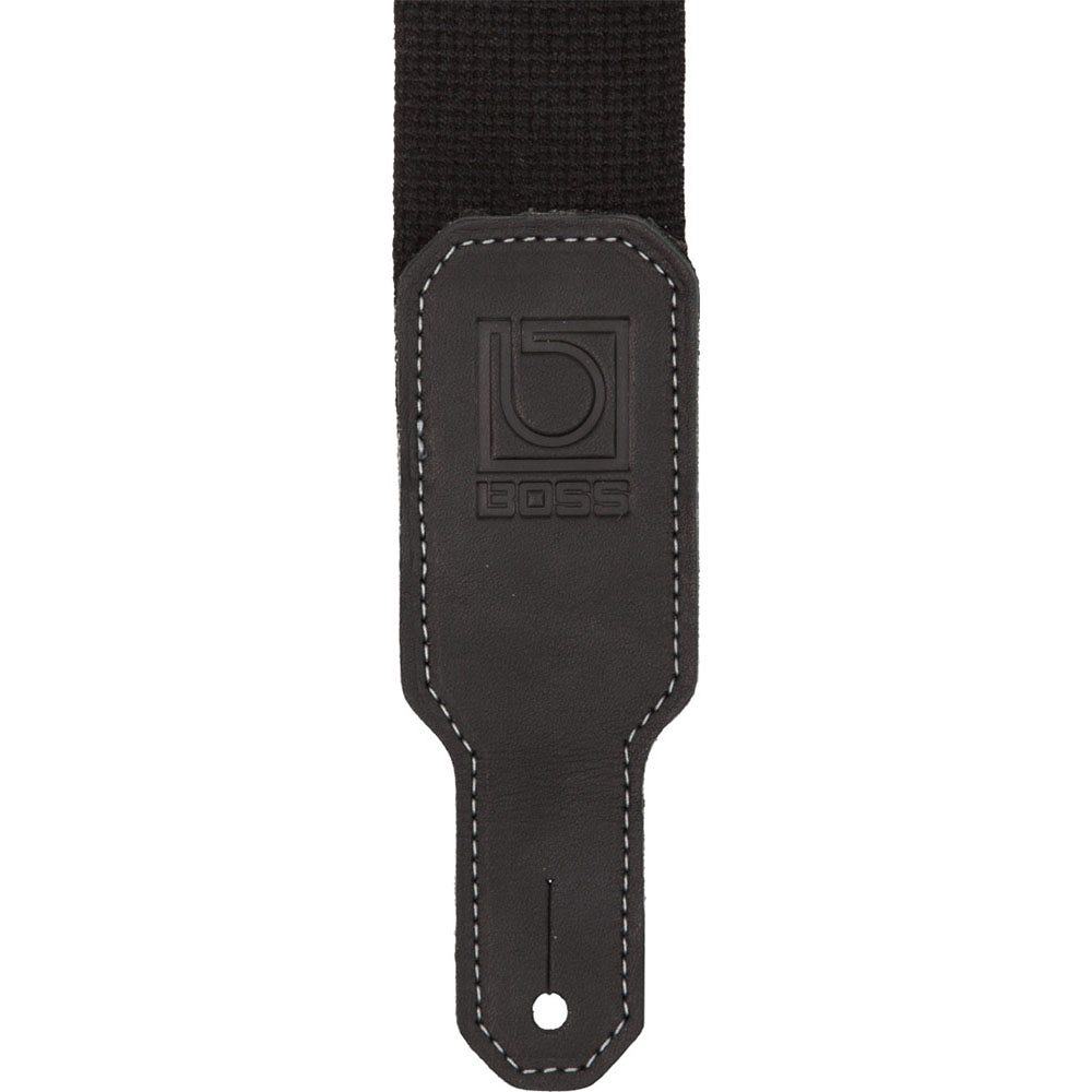 BOSS BSC-20-BLK 2" Cotton Guitar Strap - Black