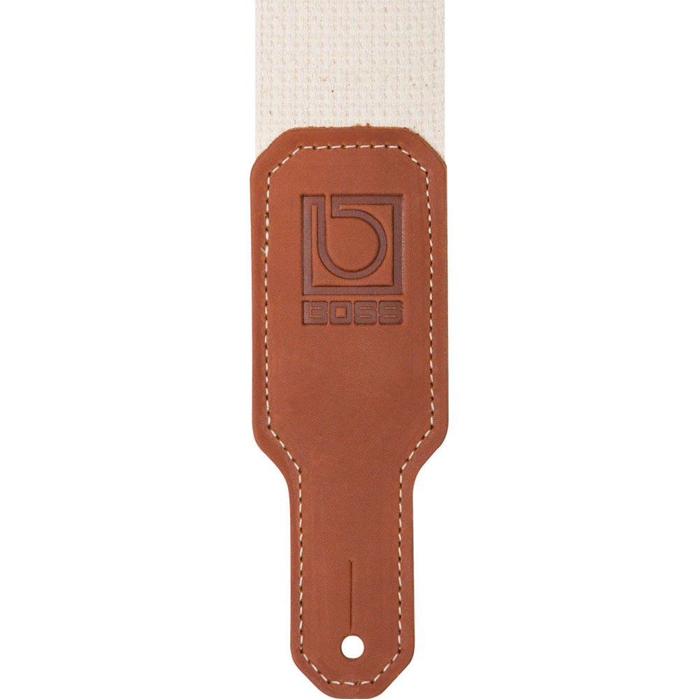 BOSS BSC-20-NAT 2" Cotton Guitar Strap - Natural