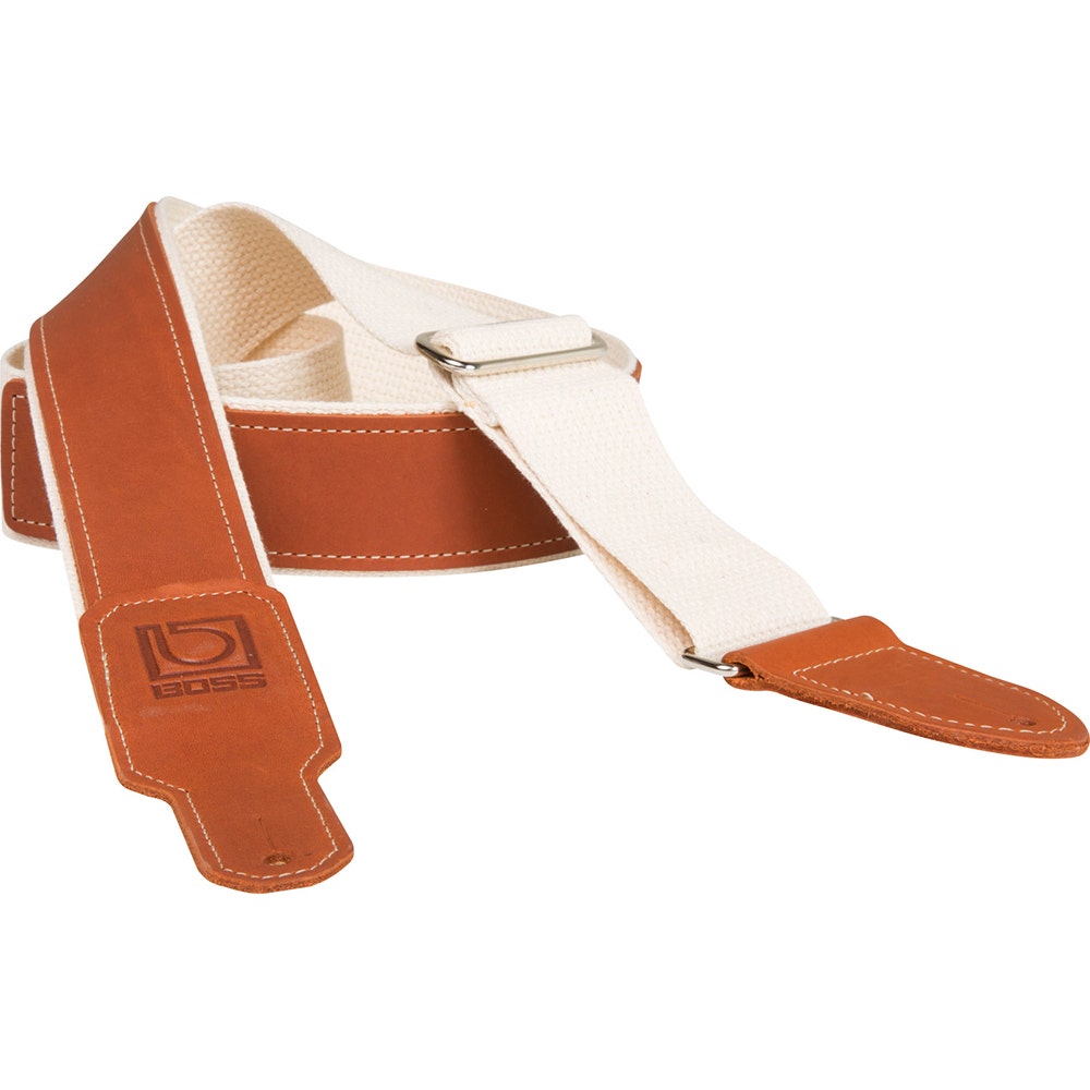 BOSS BSH-20-NAT 2" Hybrid Guitar Strap, Natural