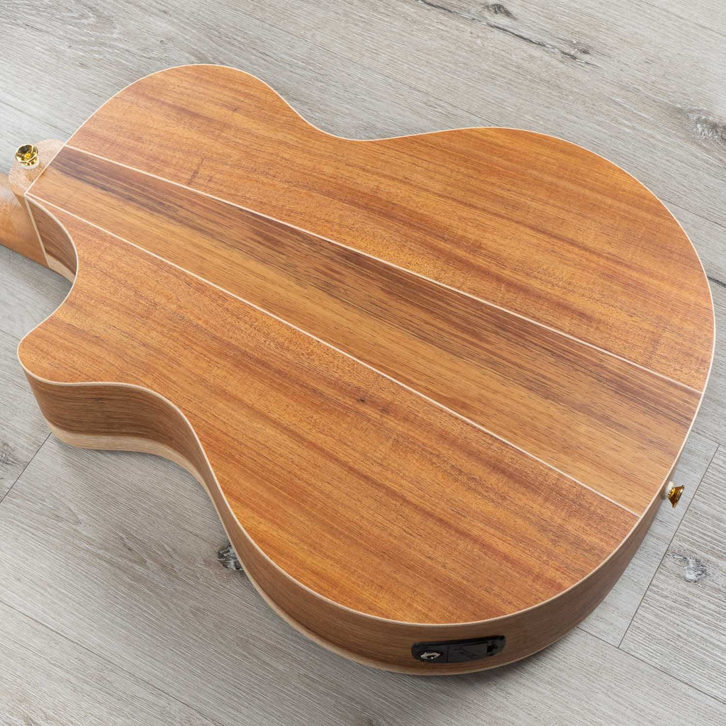 Cole Clark AN2EC-RDBL Auditorium Acoustic-Electric Guitar, Redwood Top w/ Gig Bag