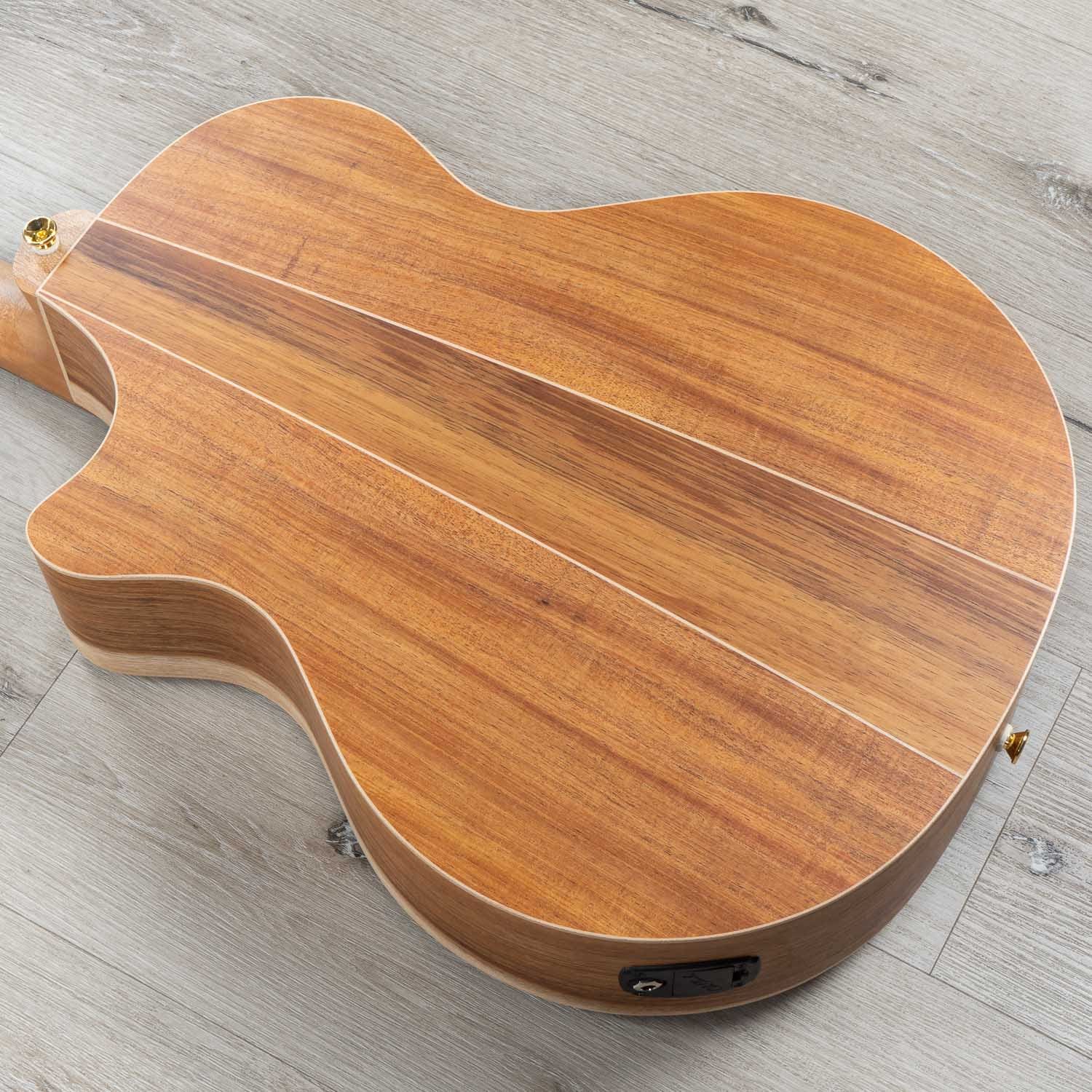 Cole Clark AN2EC-RDBL Auditorium Acoustic-Electric Guitar, Redwood Top w/ Gig Bag