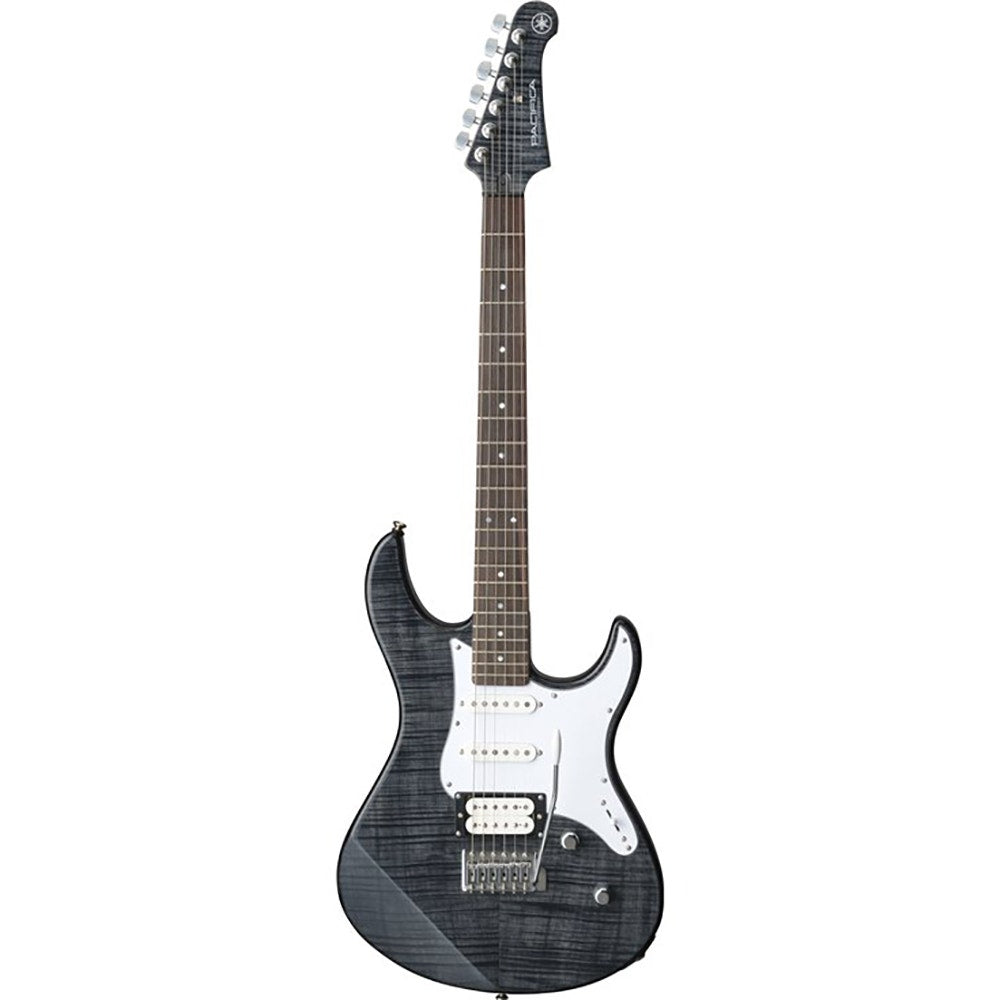 Yamaha B-Stock Pacifica PAC212VFM Electric Guitar, Flame Top, Translucent Black