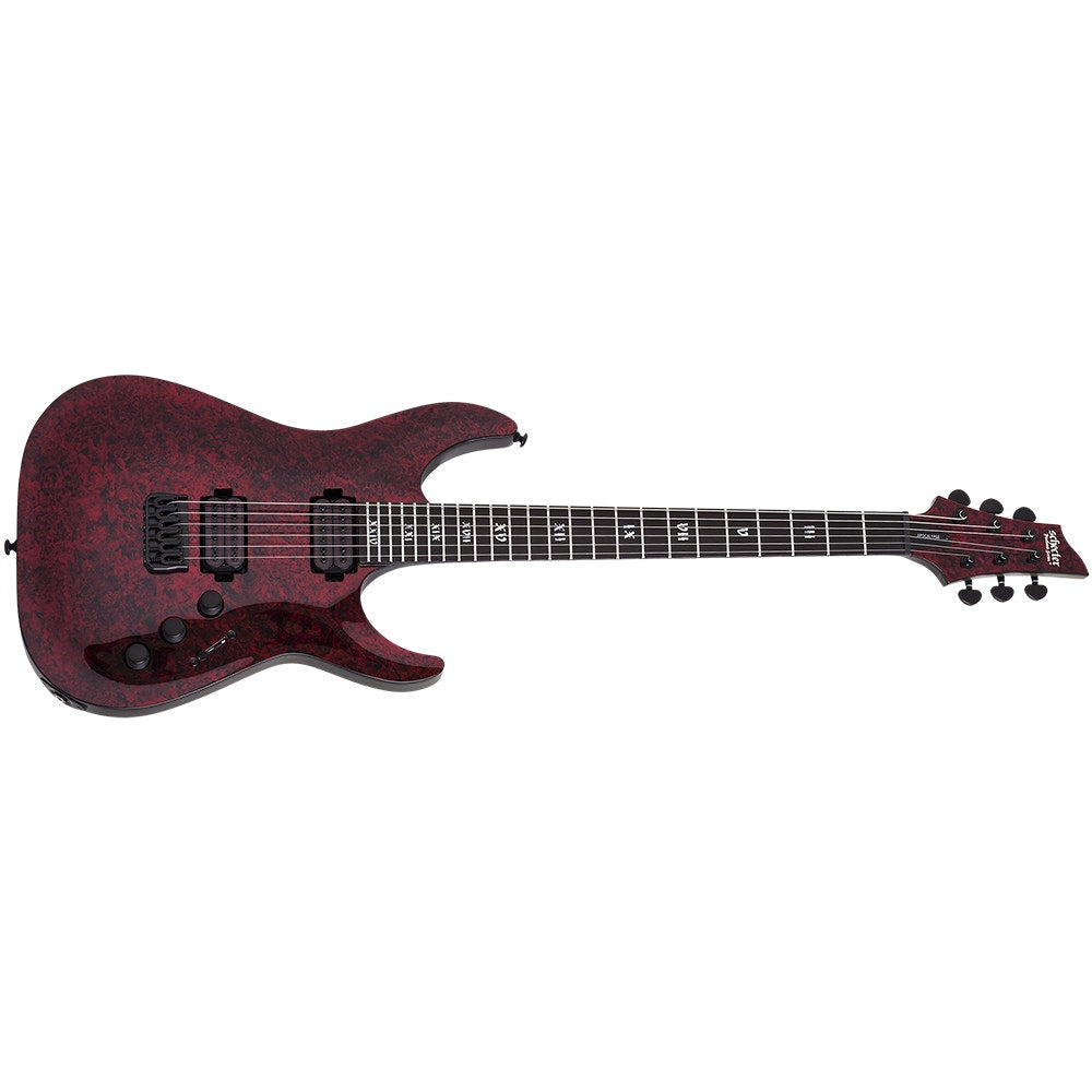 Schecter Guitars 3055 C-1 Apocalypse Electric Guitar, Red Reign