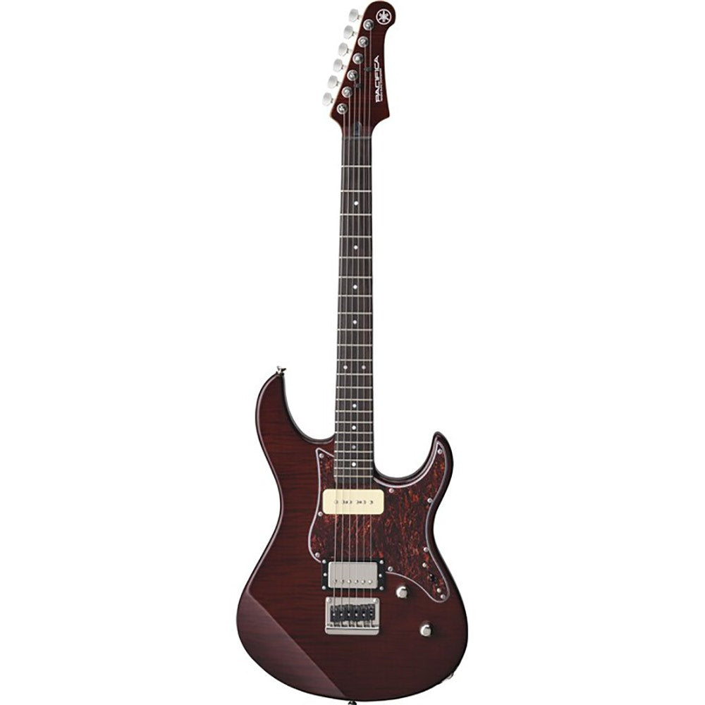 Yamaha B-Stock Pacifica PAC611HFM Electric Guitar, Flamed Maple Top, Root Beer