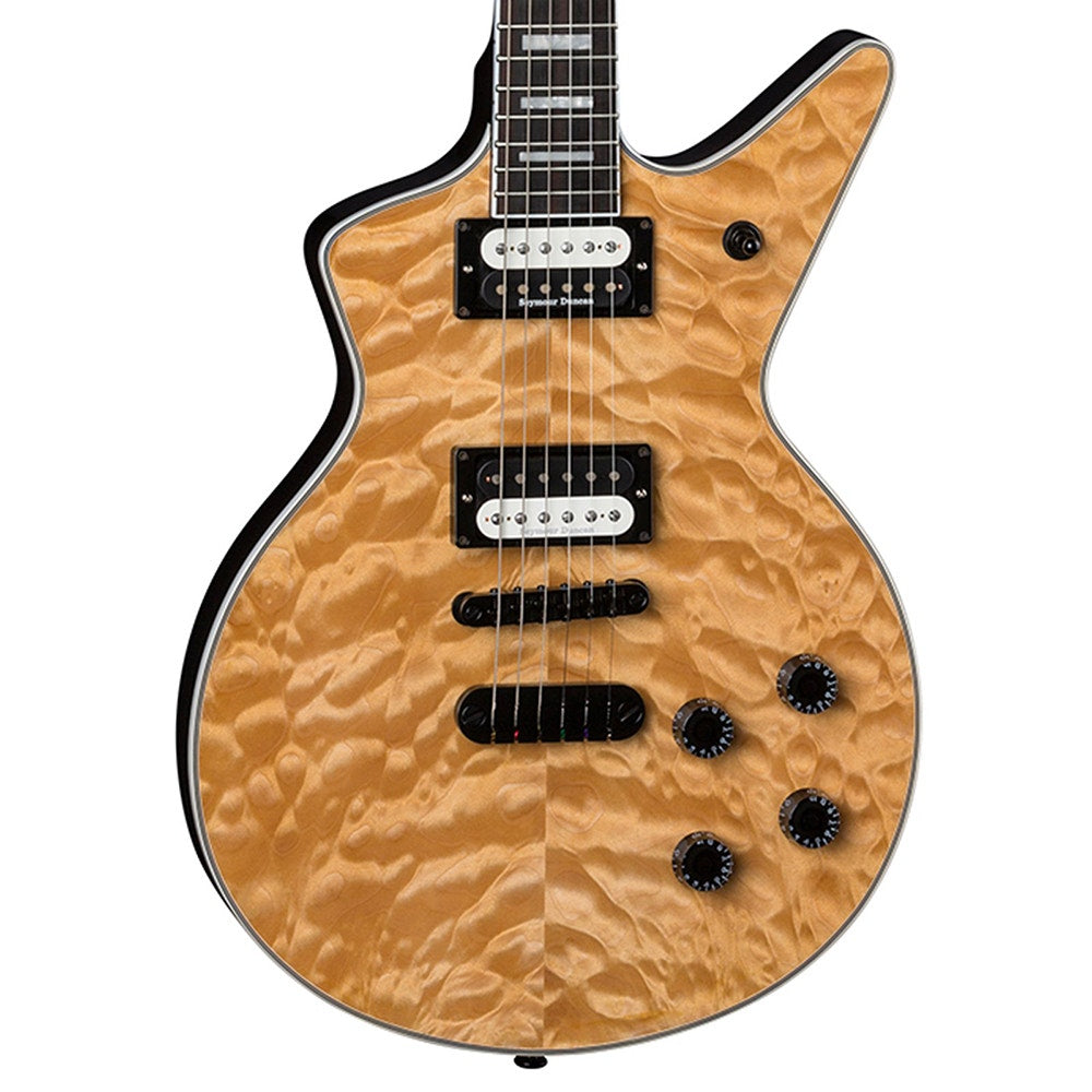 Dean Guitars Cadillac Select Electric Guitar, Quilt Maple Top, Gloss Natural