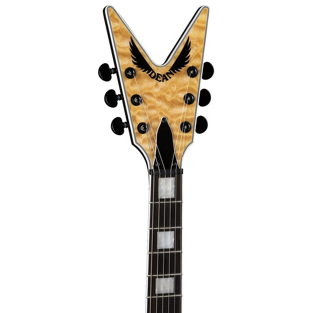 Dean Guitars Cadillac Select Electric Guitar, Quilt Maple Top, Gloss Natural