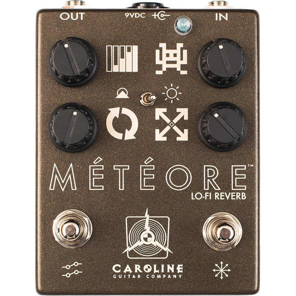 Caroline Guitar Company Meteore Lo-fi Reverb Guitar Effects Pedal