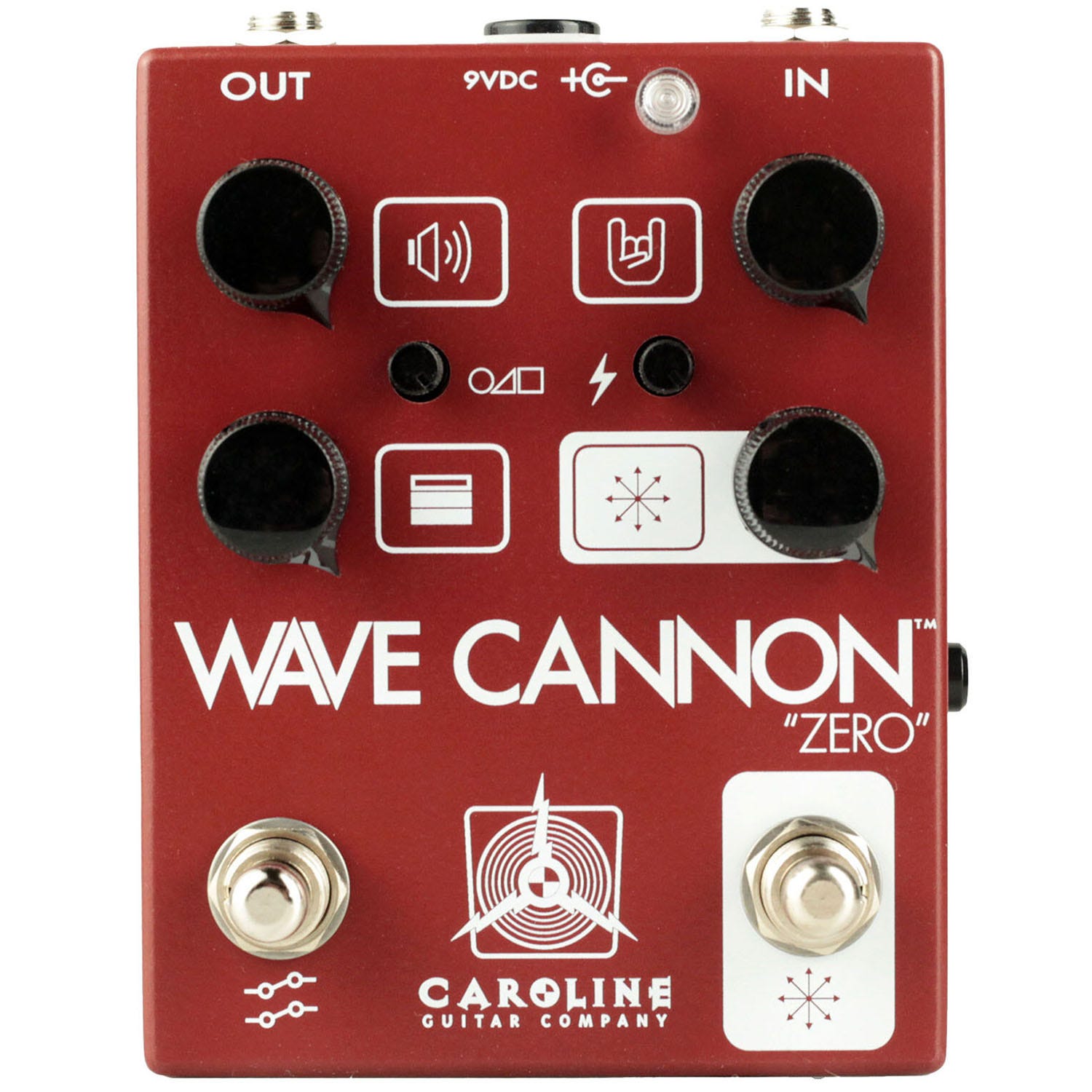 Caroline Guitar Company Wave Cannon Zero Distortion Guitar Effect Pedal