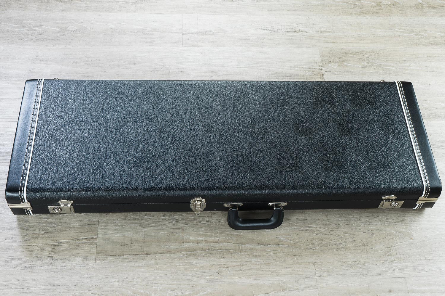 Anderson Guitarworks Drop Top Electric Guitar, Flame Maple Top, Roasted Maple Neck, Hard Case - Black to Blue Burst