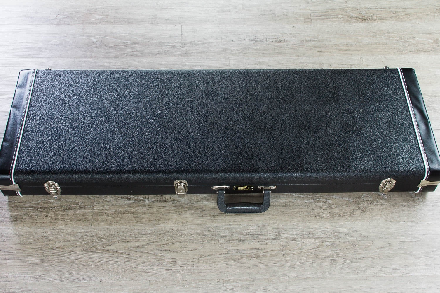 G&L USA ASAT Classic Left-Handed Electric Guitar, Maple Fingerboard, Alnico Pickups, Hard Case - Jet Black