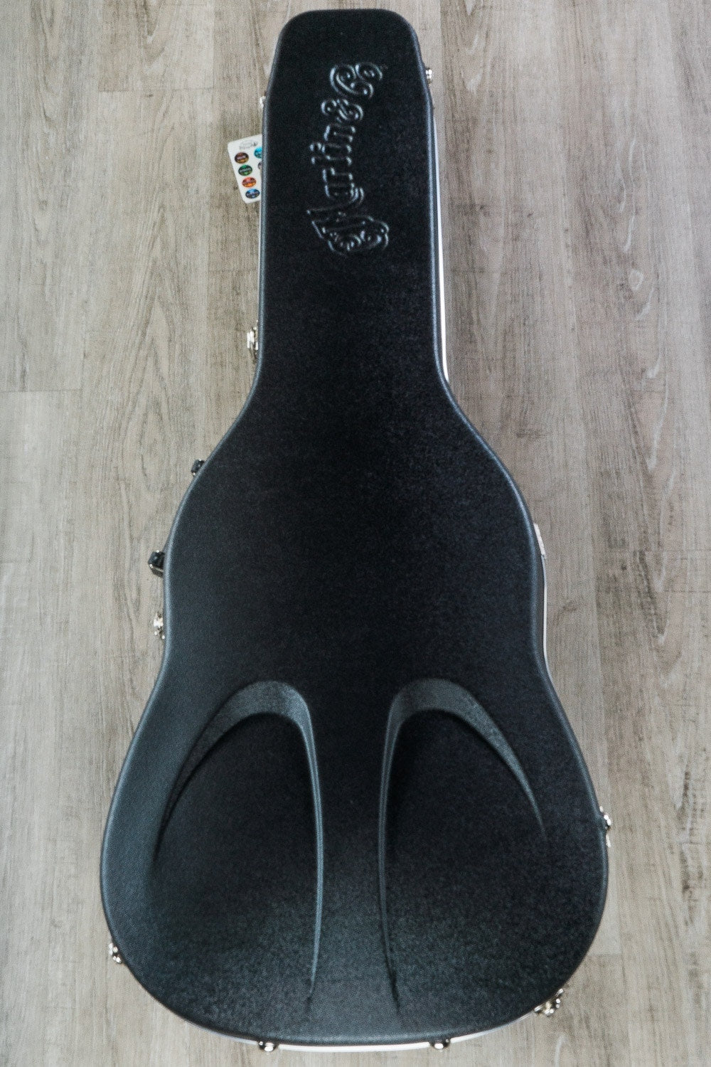 Martin Jimmy Buffet Custom Acoustic-Electric Guitar, Black, Rosewood Back, Spruce Top, Fishman Gold