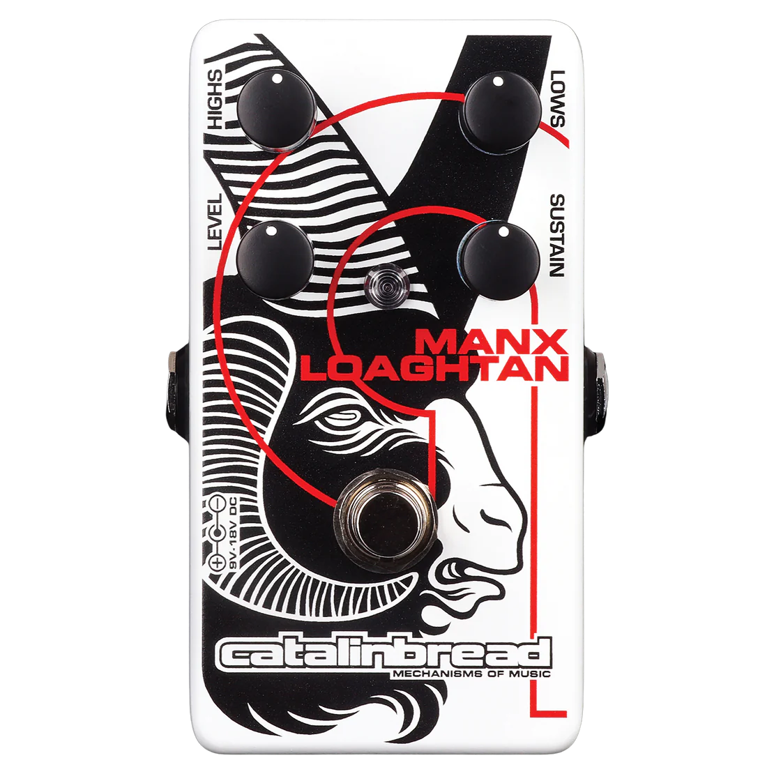 Catalinbread Manx Loaghtan 2012 Reissue Muff-Style Fuzz Guitar Effect Pedal