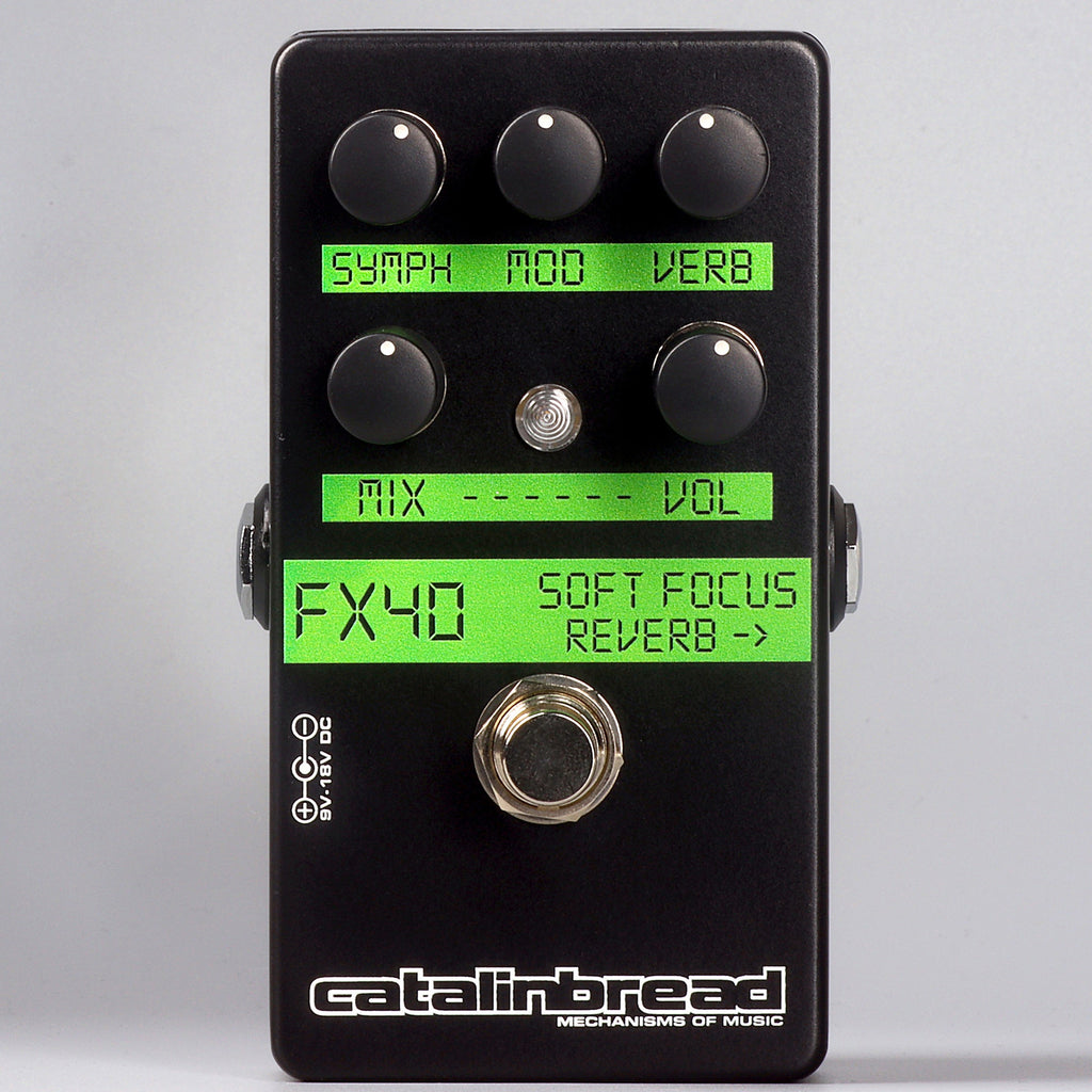 Catalinbread Soft Focus Plate Reverb Instant Shoegaze Guitar Effects Pedal