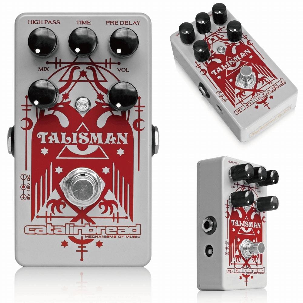 Catalinbread Talisman Plate Reverb Guitar Effects Pedal