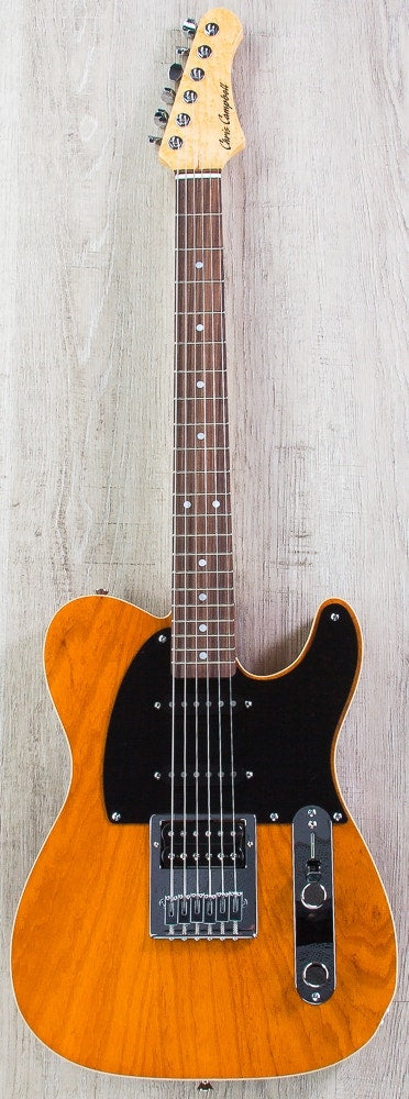 Chris Campbell Custom Shop CCT Classic SSH Electric Guitar  with Hard Case - Vintage Honey (Open Box)