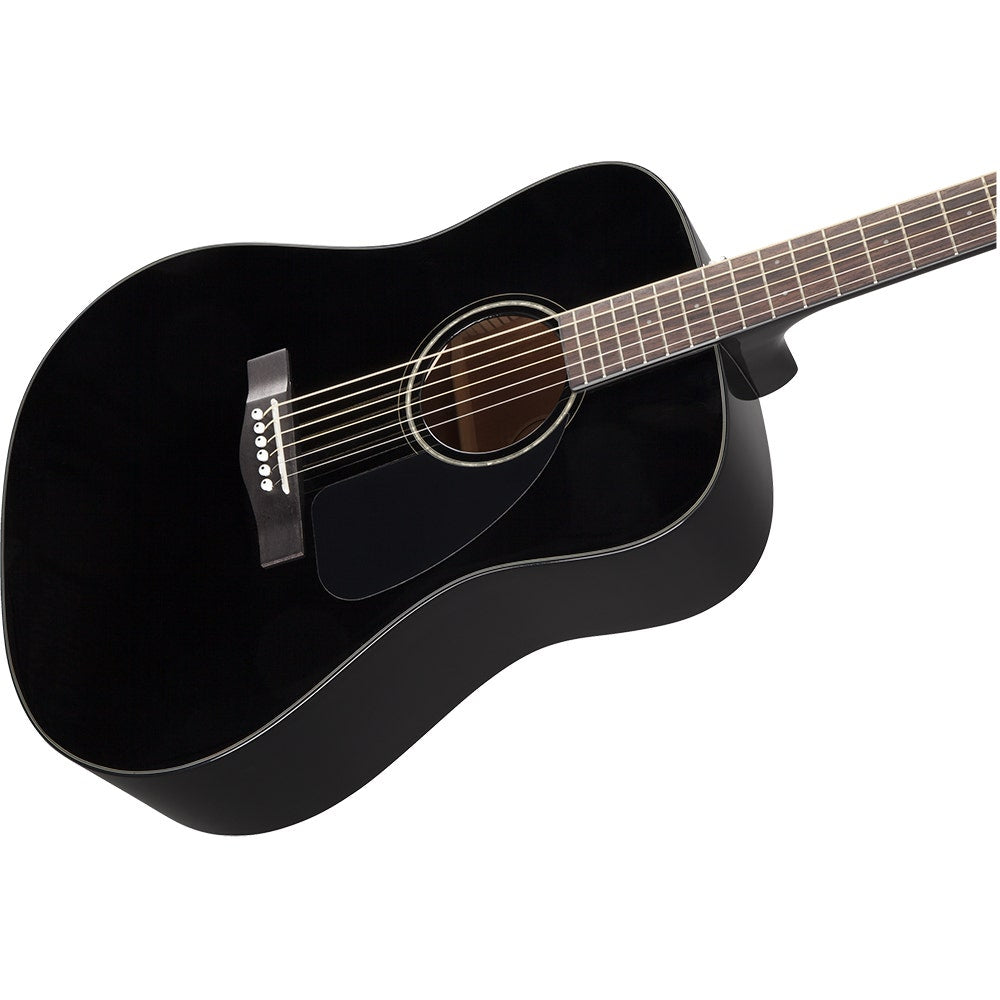 Fender CD-60 Dreadnought Acoustic Guitar with Hard Case - Black