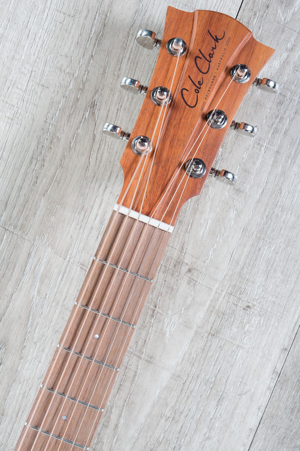 Cole Clark Fat Lady 1 Series CCFL1E-BM Acoustic-Electric Guitar, Bunya Top, Queensland Maple Back and Sides, Hard Case
