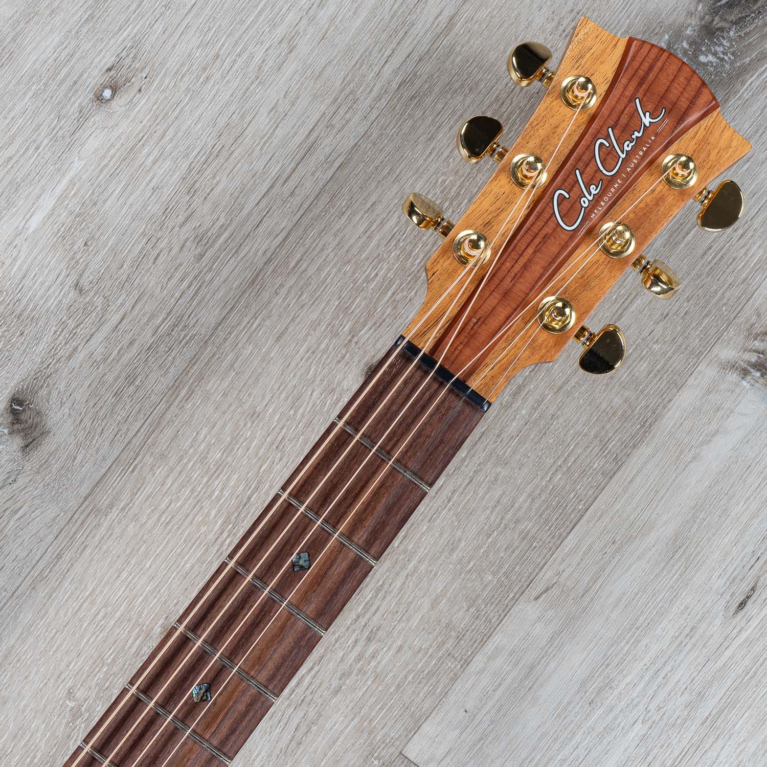 Cole Clark CCFL2EC-RDBLR Fat Lady 2 Acoustic Electric Guitar, Rosewood Fretboard, Redwood Top (B-STOCK)