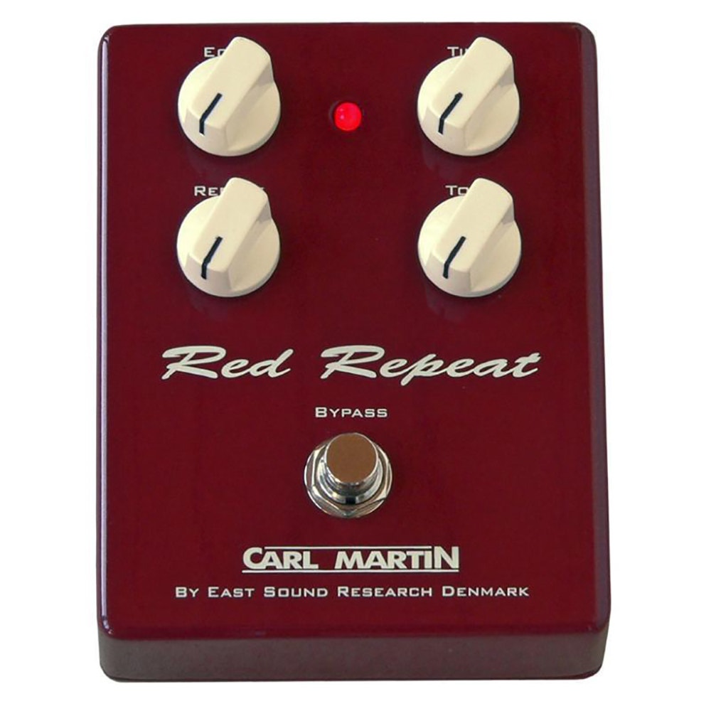 Carl Martin Red Repeat Delay Echo Guitar Effects Pedal (Open Box)