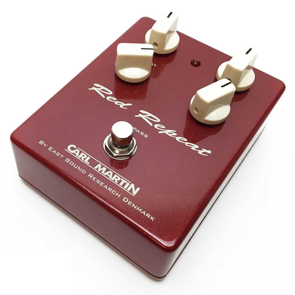 Carl Martin Red Repeat Delay Echo Guitar Effects Pedal (Open Box)