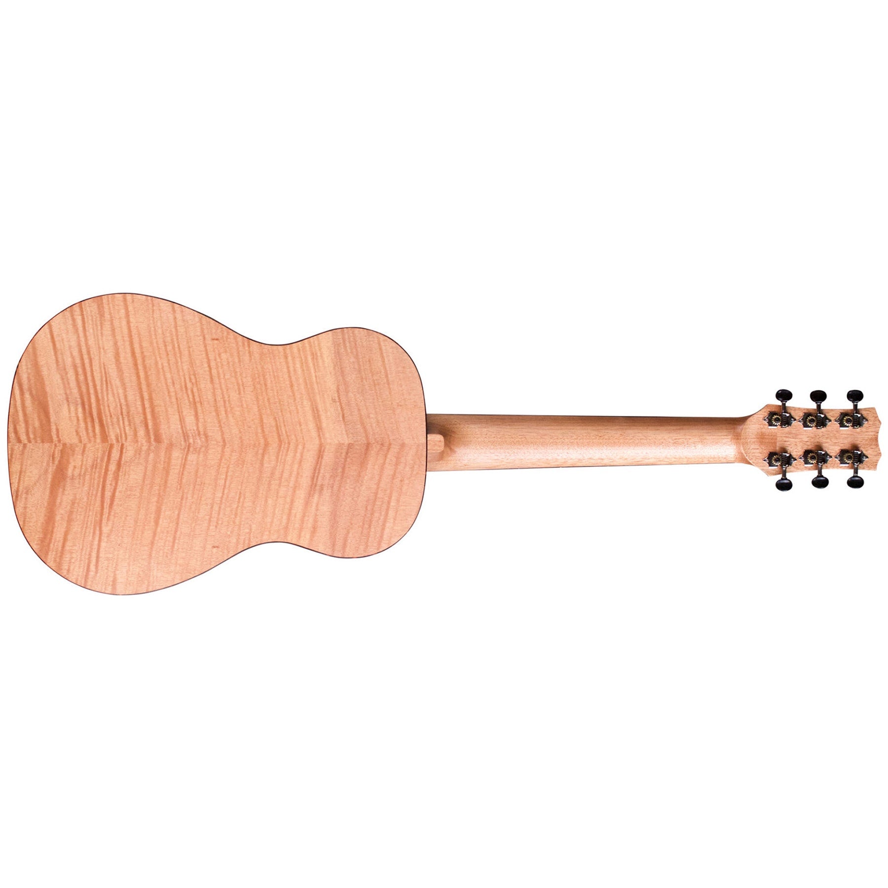 Cordoba Mini II FMH Mini Travel Sized 6-String Acoustic Guitar, Flame Mahogany Top