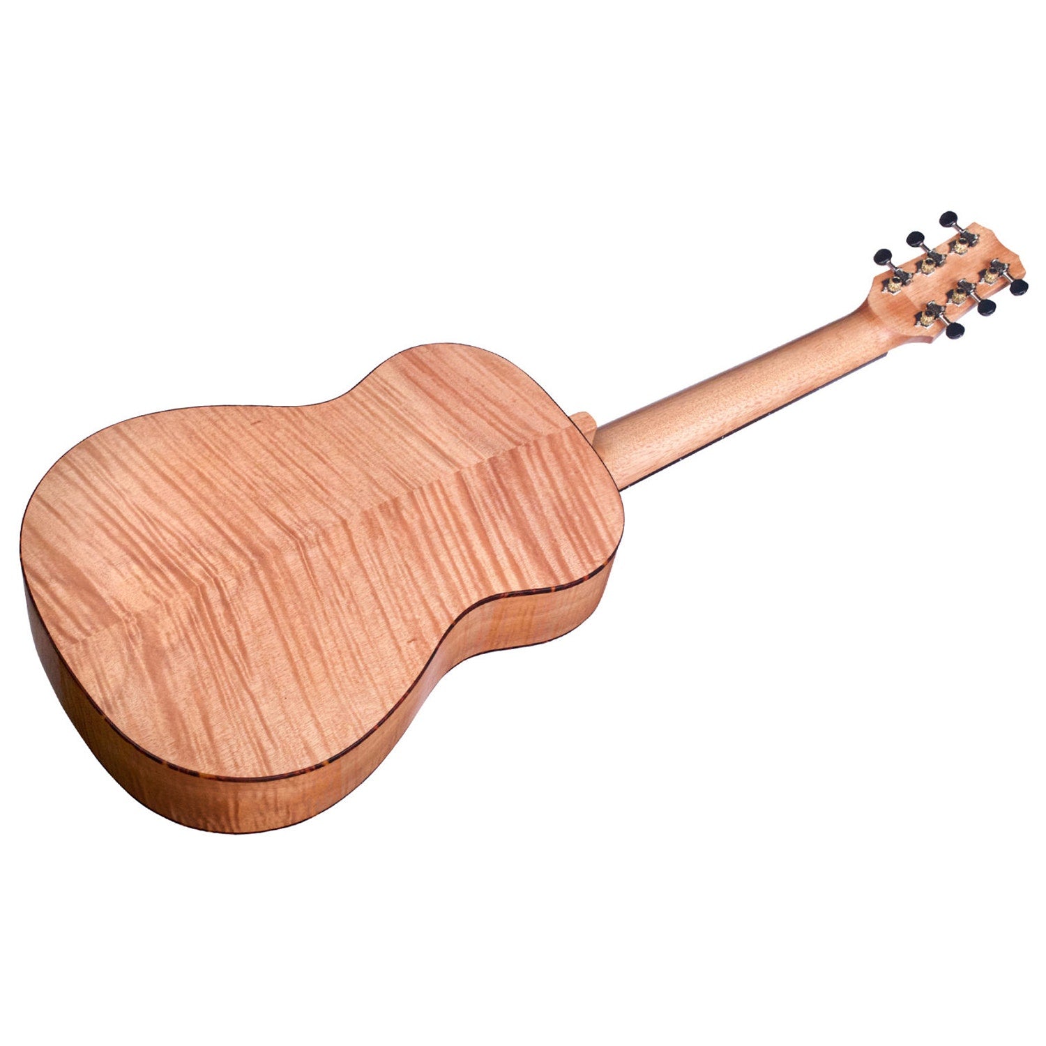 Cordoba Mini II FMH Mini Travel Sized 6-String Acoustic Guitar, Flame Mahogany Top