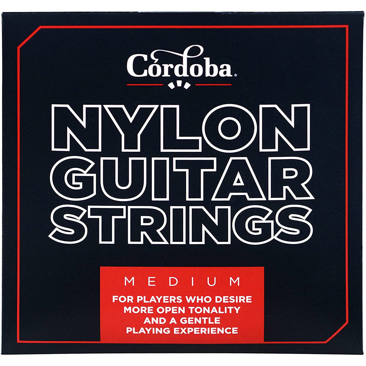 Córdoba Nylon Classical Acoustic Guitar Strings, Medium Tension