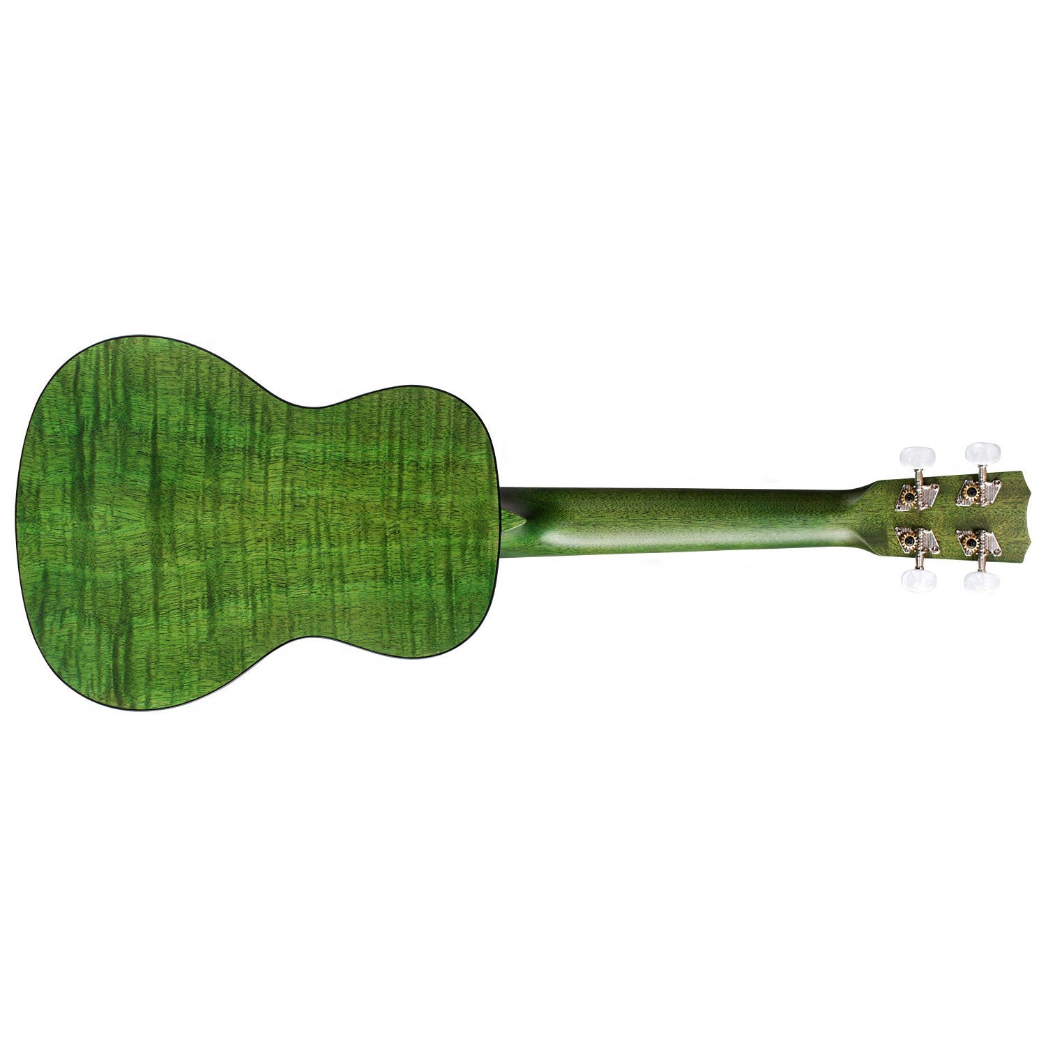 Cordoba 15CFM Flamed Mahogany Concert Ukulele Uke, Jade Green