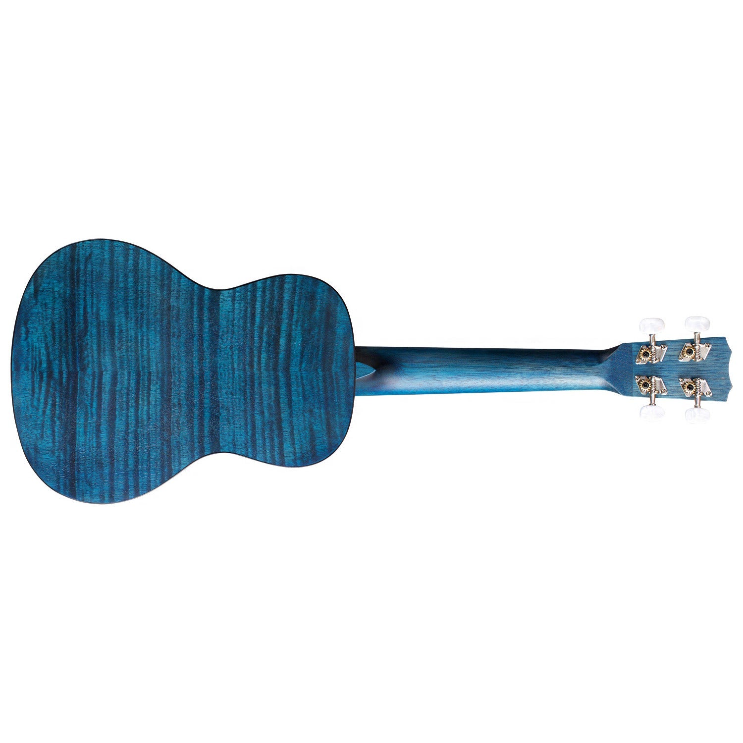 Cordoba 15CFM Flamed Mahogany Concert Uke Ukulele, Pau Ferro Fretboard, Sapphire Blue