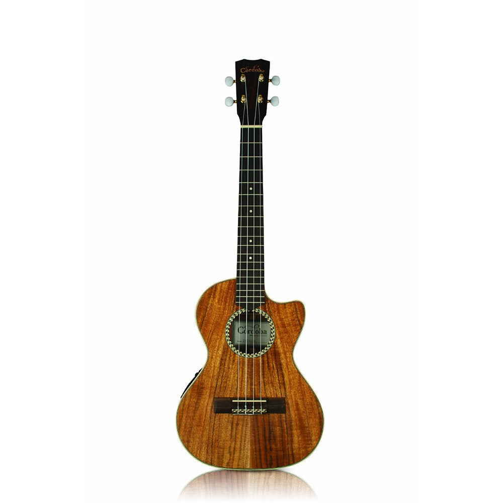 Cordoba 25TK-CE Acoustic/Electric Tenor Ukulele with Deluxe Gig Bag