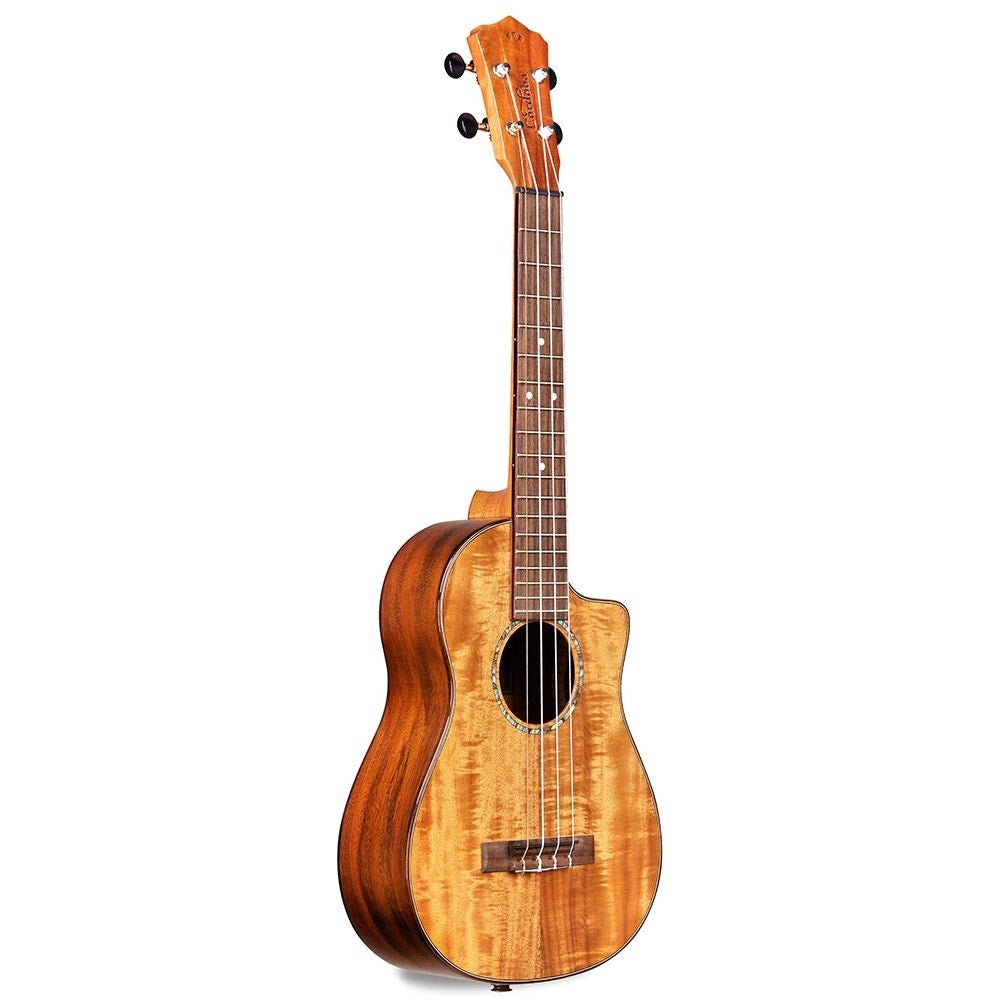 Cordoba 35T-CE Tenor Acoustic-Electric Ukulele with Polyfoam Case