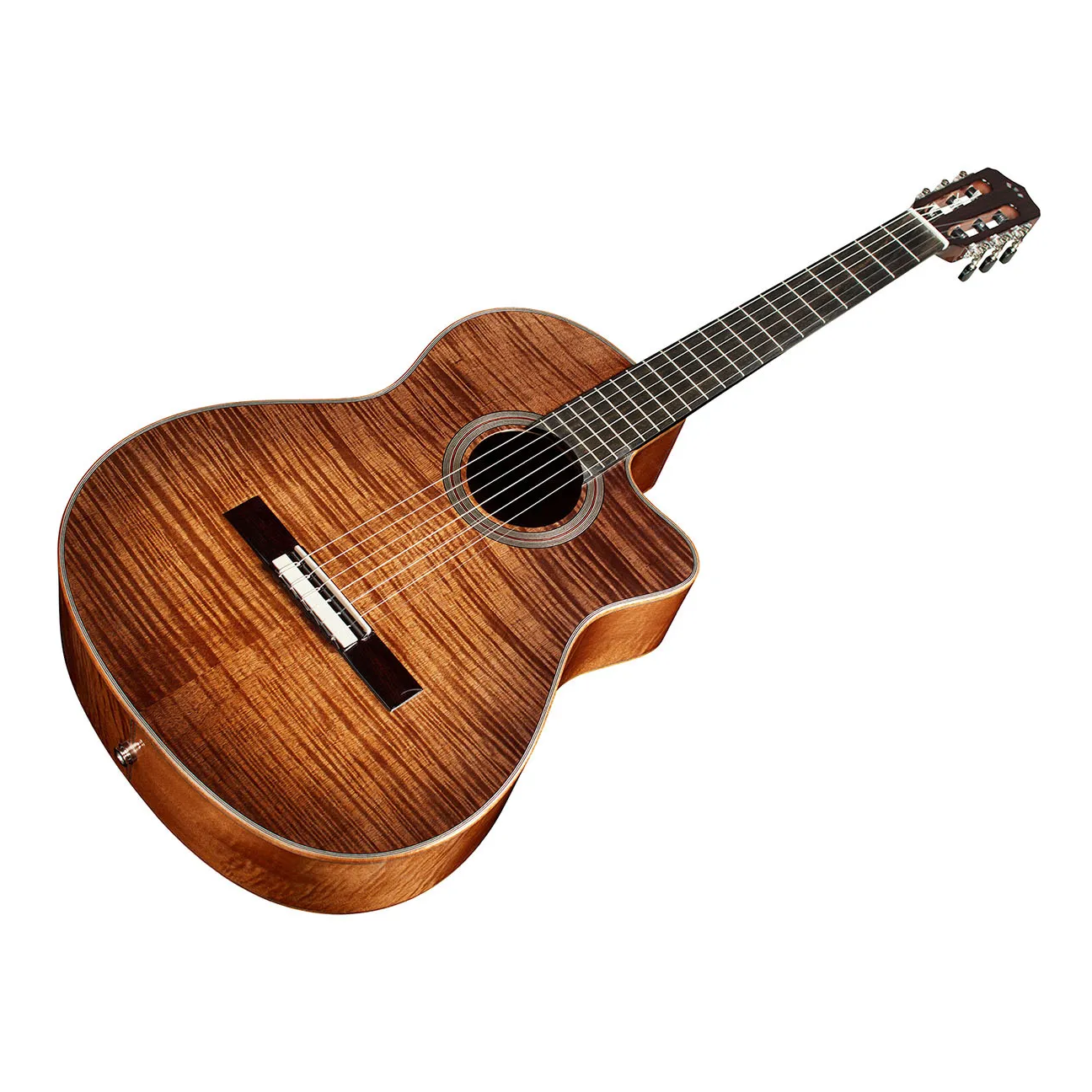 Cordoba Fusion 12 Exotic Top Acoustic-Electric Guitar, Solid Spruce & Flamed Okoume, Cinnamon Burst