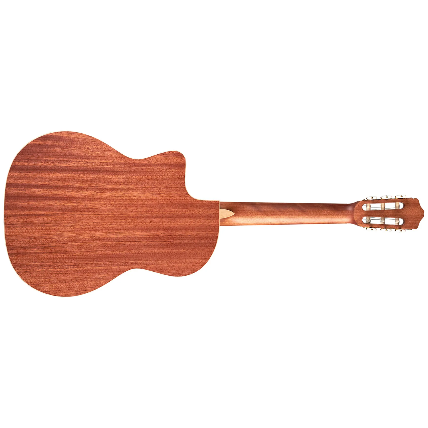 Cordoba Iberia C4-CE Nylon-String Acoustic-Electric Guitar, Solid African Mahogany, Edge Burst