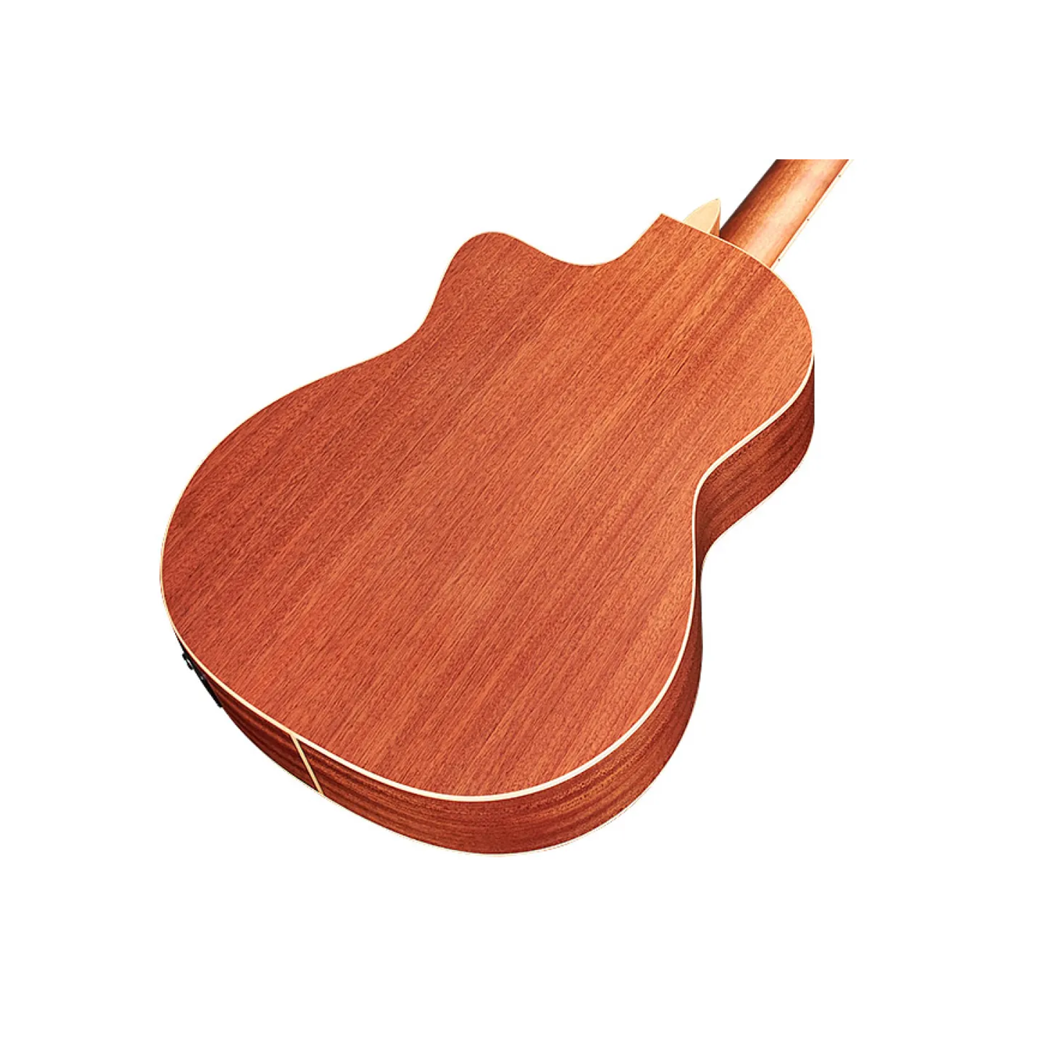Cordoba Iberia C4-CE Nylon-String Acoustic-Electric Guitar, Solid African Mahogany, Edge Burst