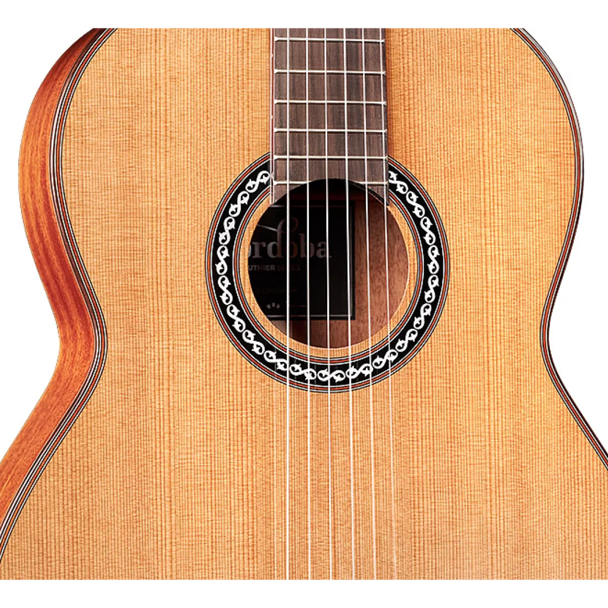Cordoba Luthier C9 Crossover Classical Nylon-String Acoustic Guitar, Solid Western Red Cedar