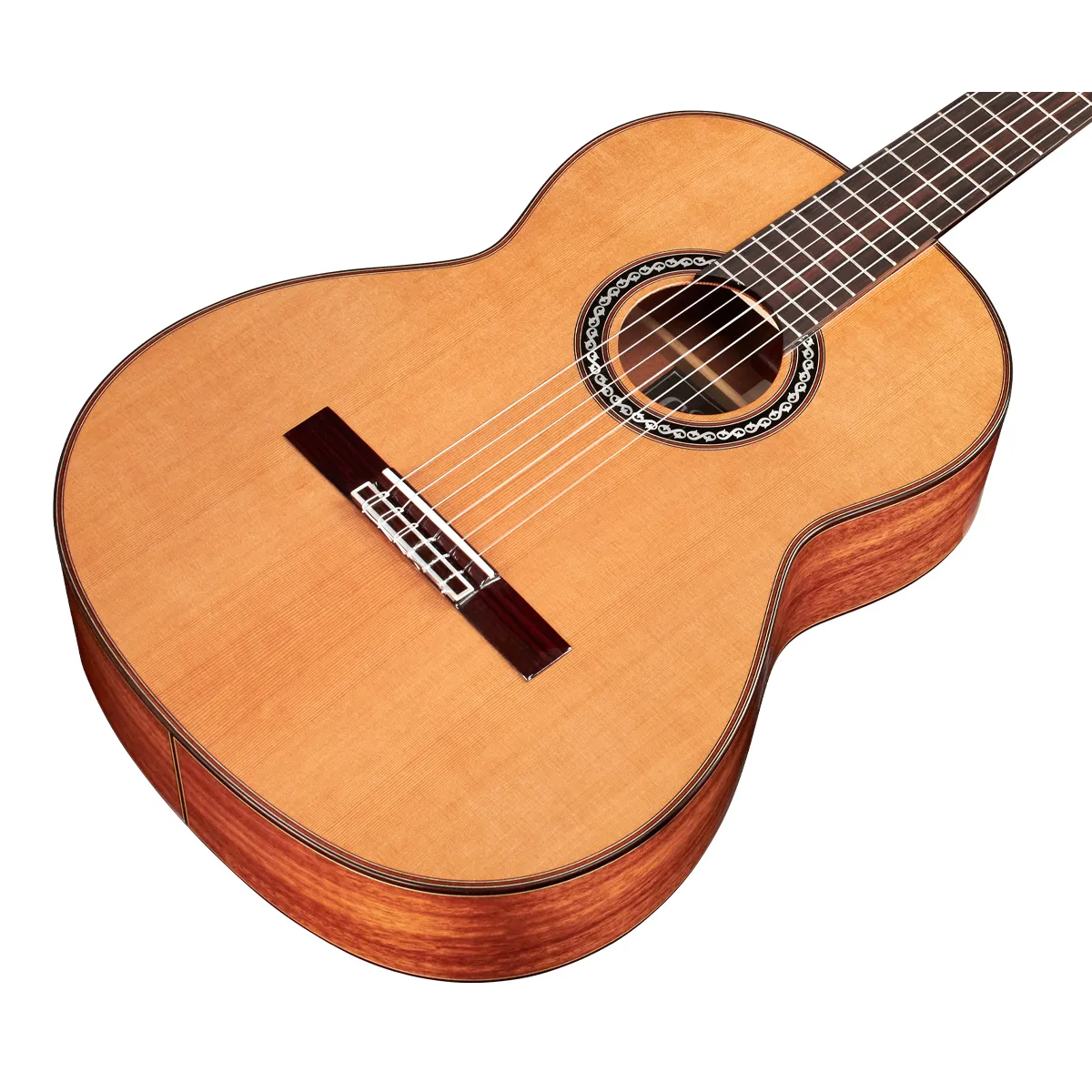 Cordoba Luthier C9 CD Classical Nylon-String Acoustic Guitar, Solid African Mahogany, Western Red Cedar