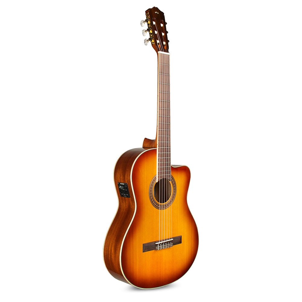 Cordoba C5-CESB Classical Cutaway Acoustic/Electric Guitar in Sunburst