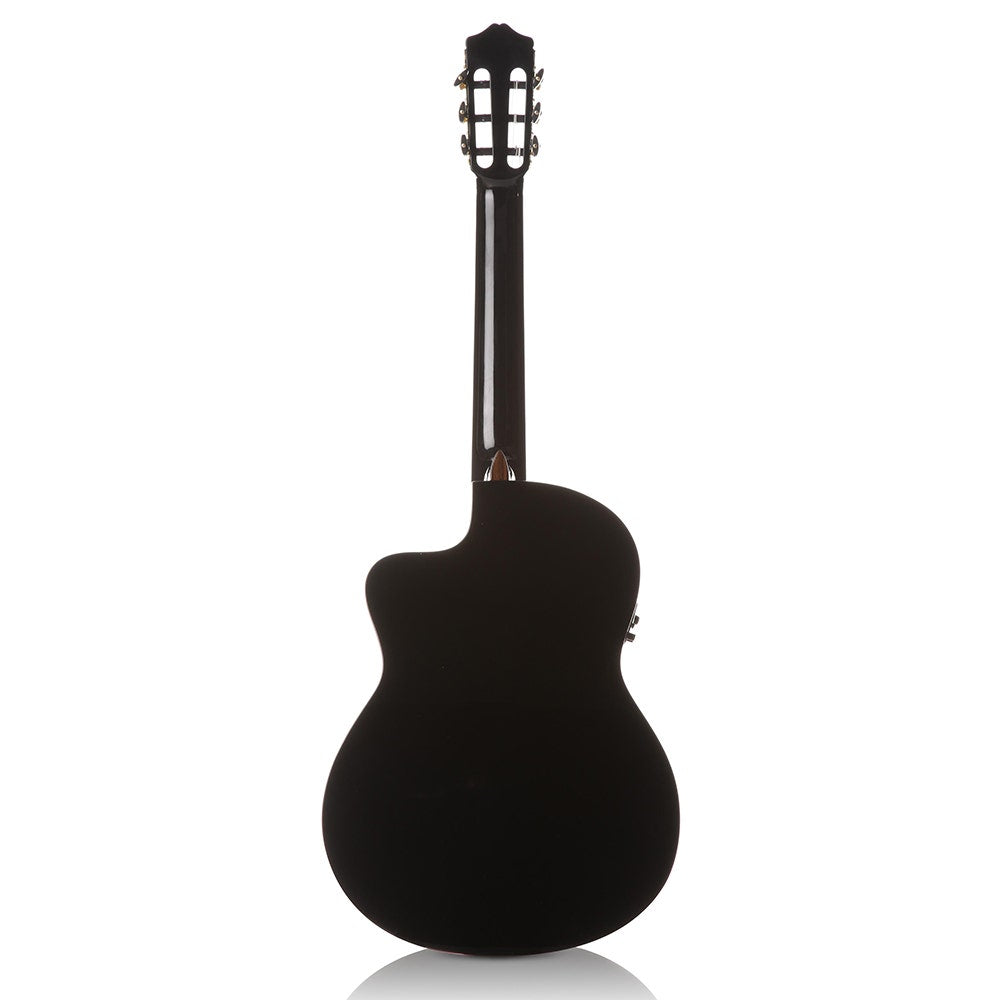 Cordoba C5-CETBK Classical Thinline Acoustic/Electric Guitar in Black