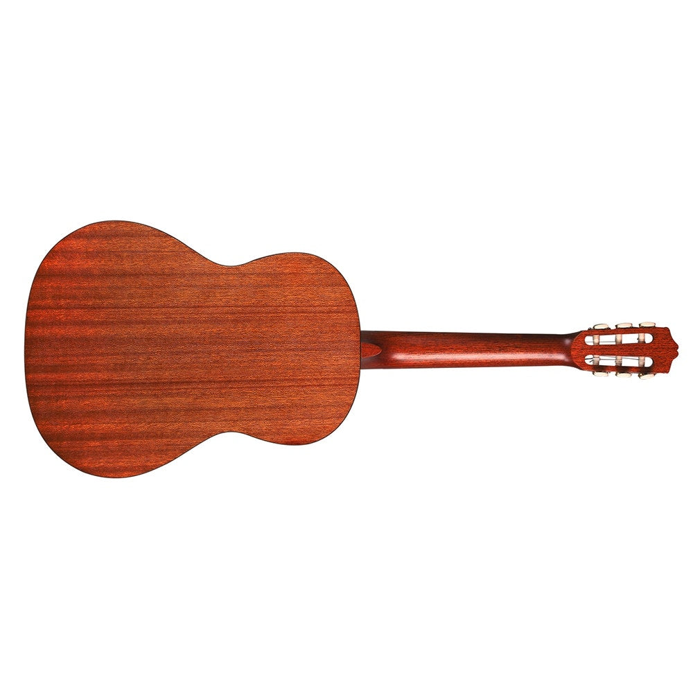 Cordoba CP100 6-String Acoustic Nylon-String Classical Guitar Pack with Tuner, Gig Bag, and Instructional Booklet - Natural