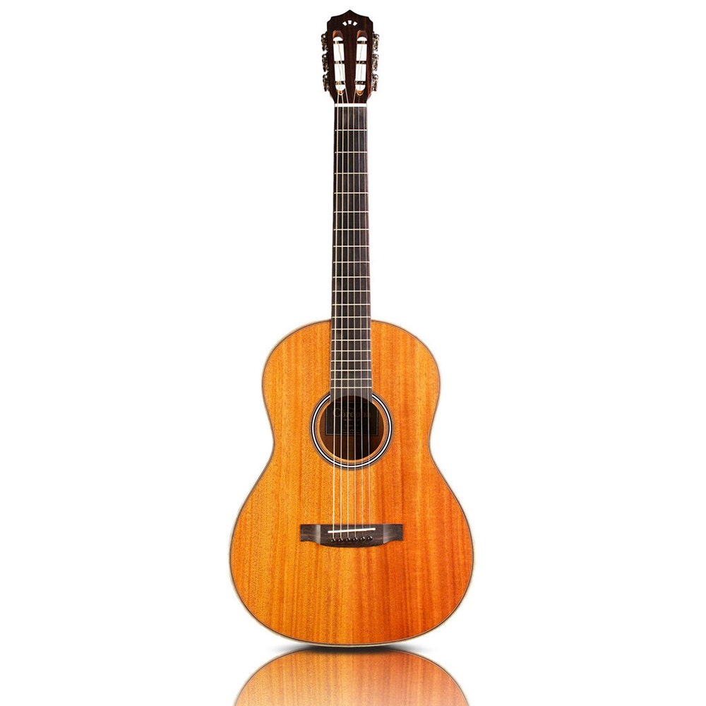 Cordoba L9-E Leona Series Parlor Steel String Acoustic/Electric Guitar with Case