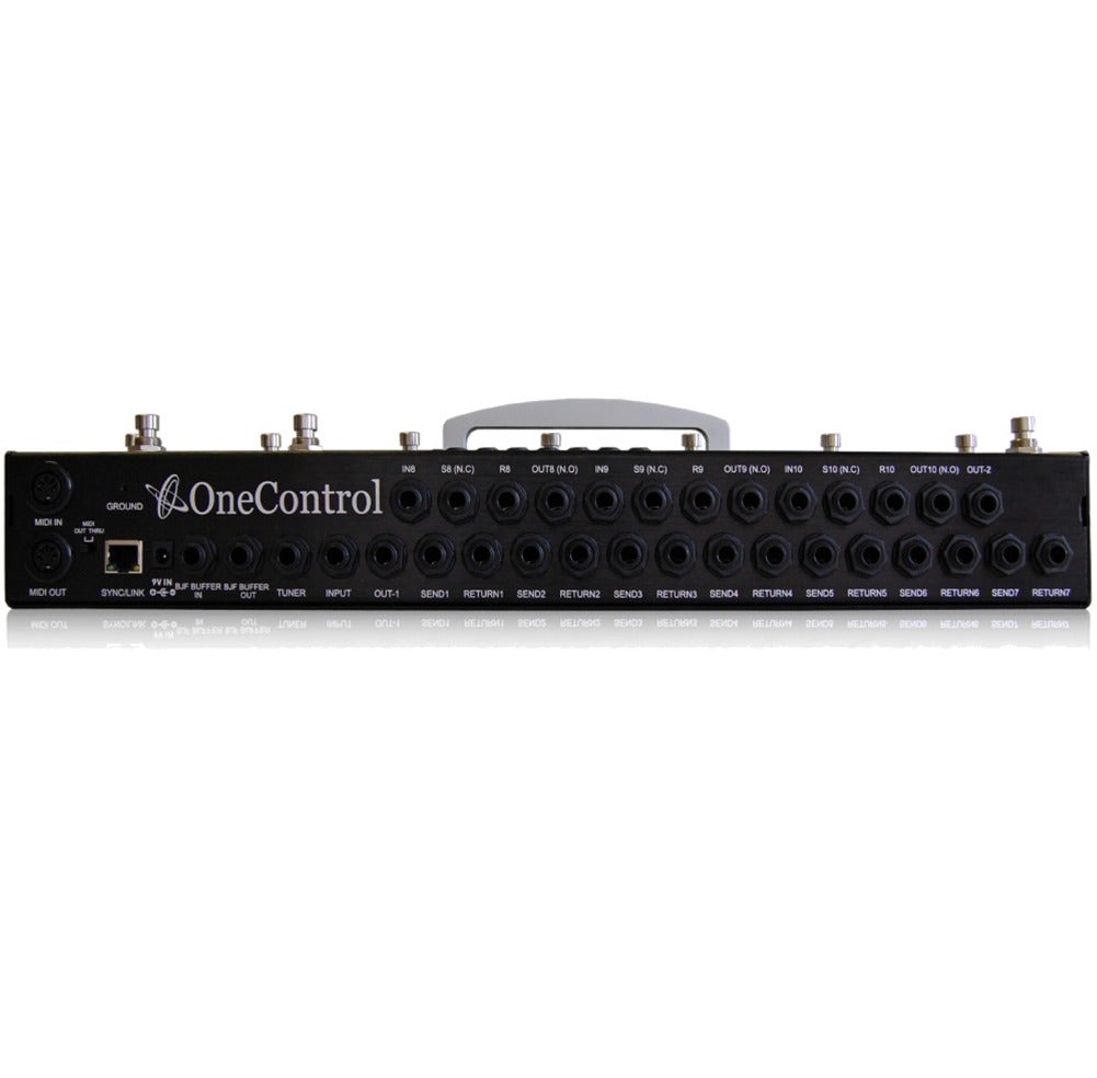 One Control OC10 Crocodile Tail 10-Loop Guitar Line Selector and Switching Effects Pedal with MIDI and BJF Buffer