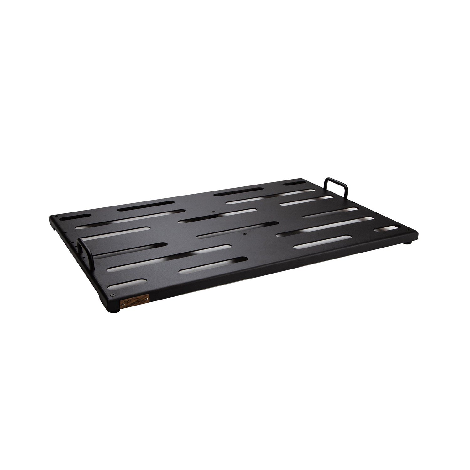 Creation Music The Aero Series 24'' x 16'' Guitar Effects Pedalboard, Matte Black