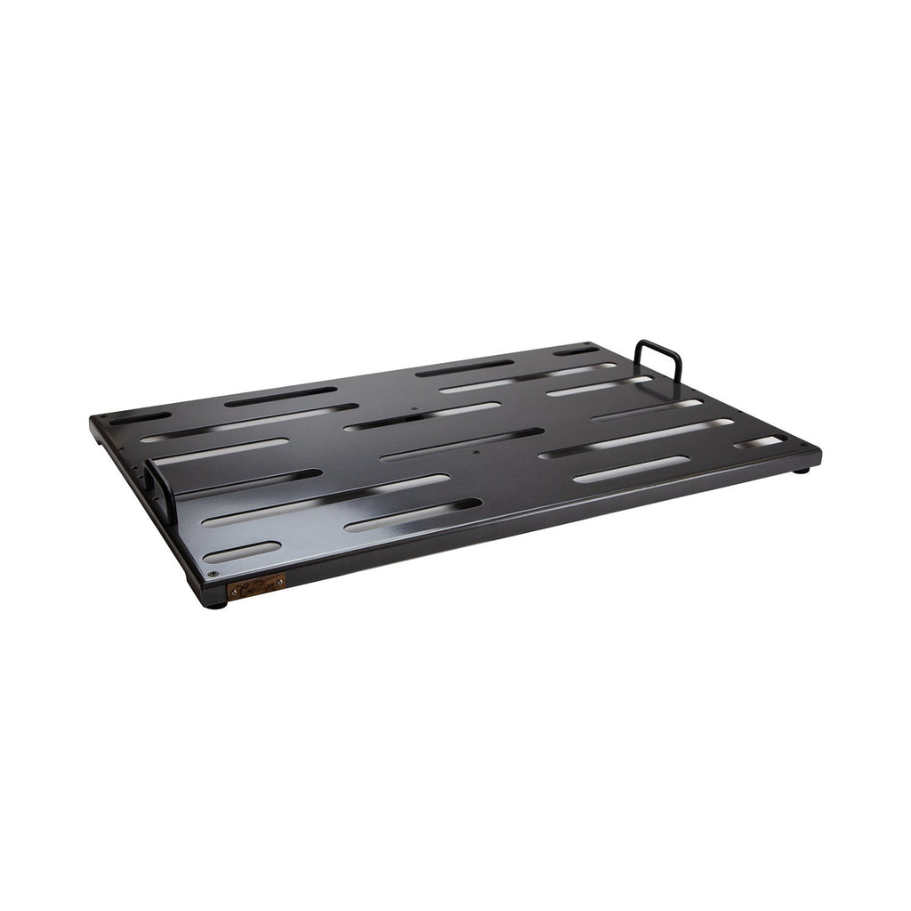 Creation Music The Aero Series 24'' x 16'' Guitar Effects Pedalboard, Matte Black