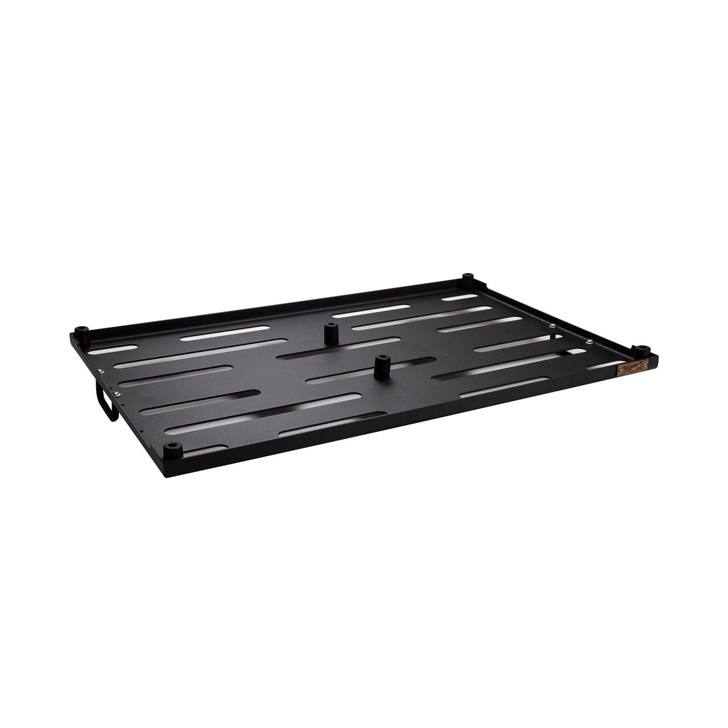 Creation Music The Aero Series 24'' x 16'' Guitar Effects Pedalboard, Matte Black