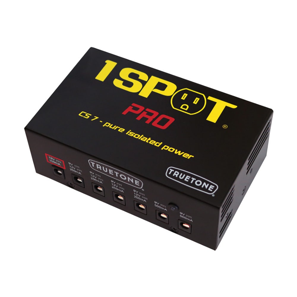 Truetone 1 Spot Pro CS7 Pedalboard Power Supply with Mounting Brackets and Cables