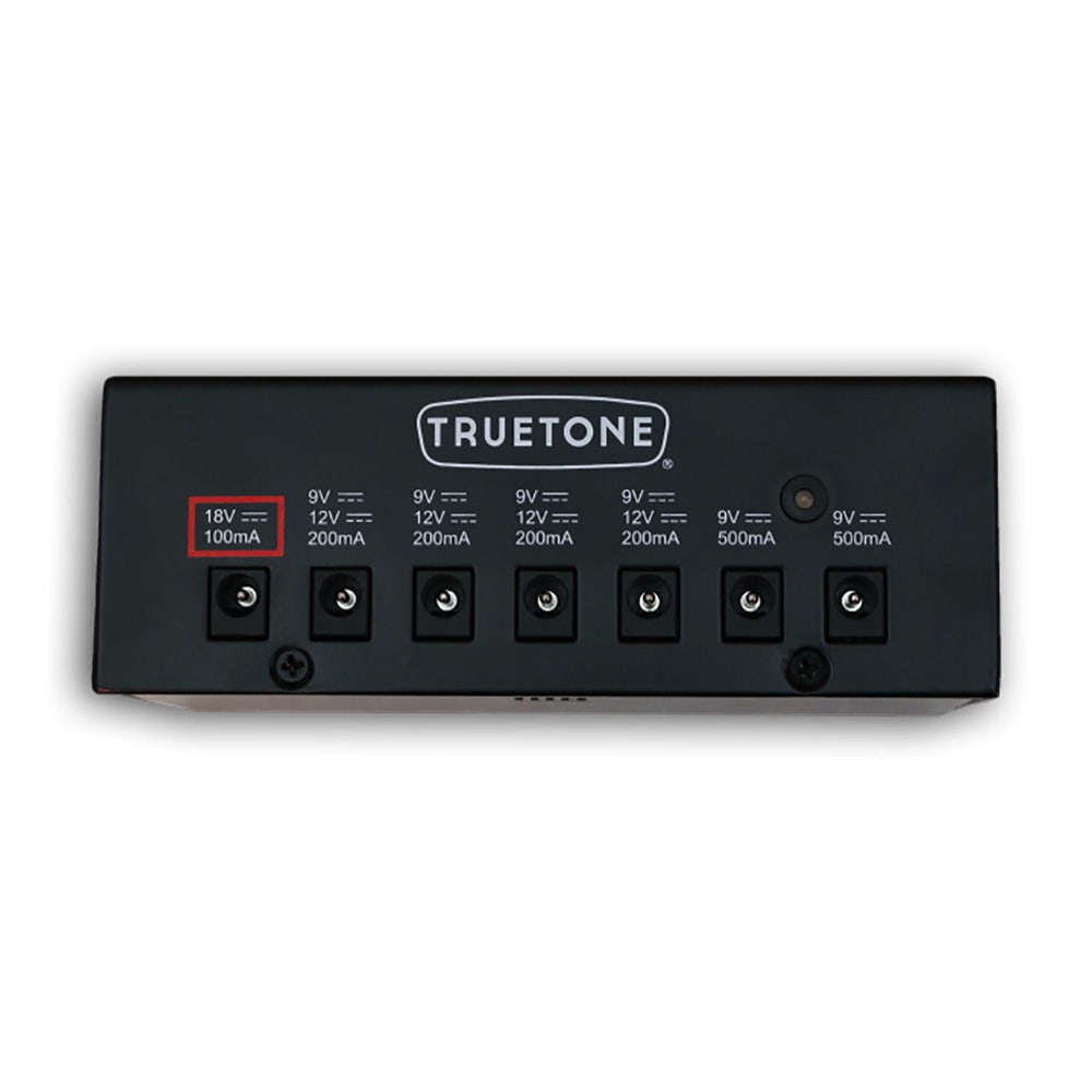 Truetone 1 Spot Pro CS7 Pedalboard Power Supply with Mounting Brackets and Cables