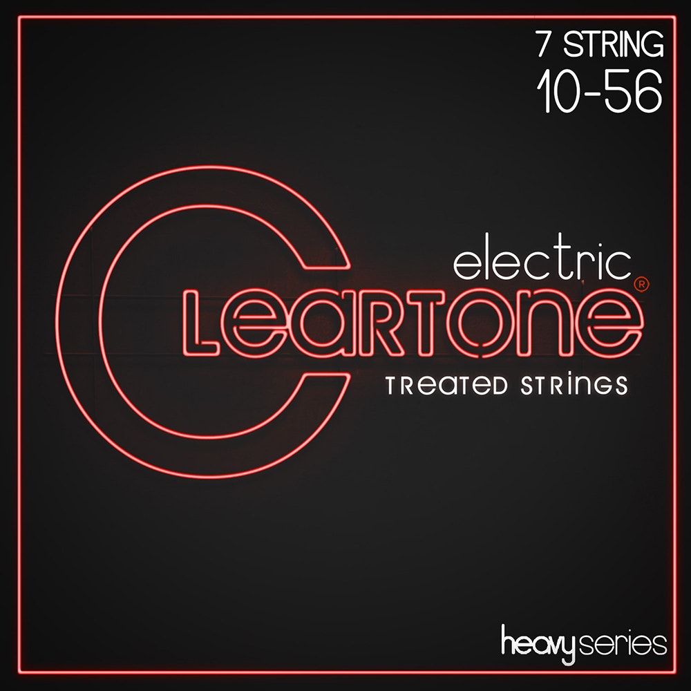 Cleartone 9410-7 Monster Heavy Series 7-String Electric Guitar Strings, Nickel Plated, Light (10-56)