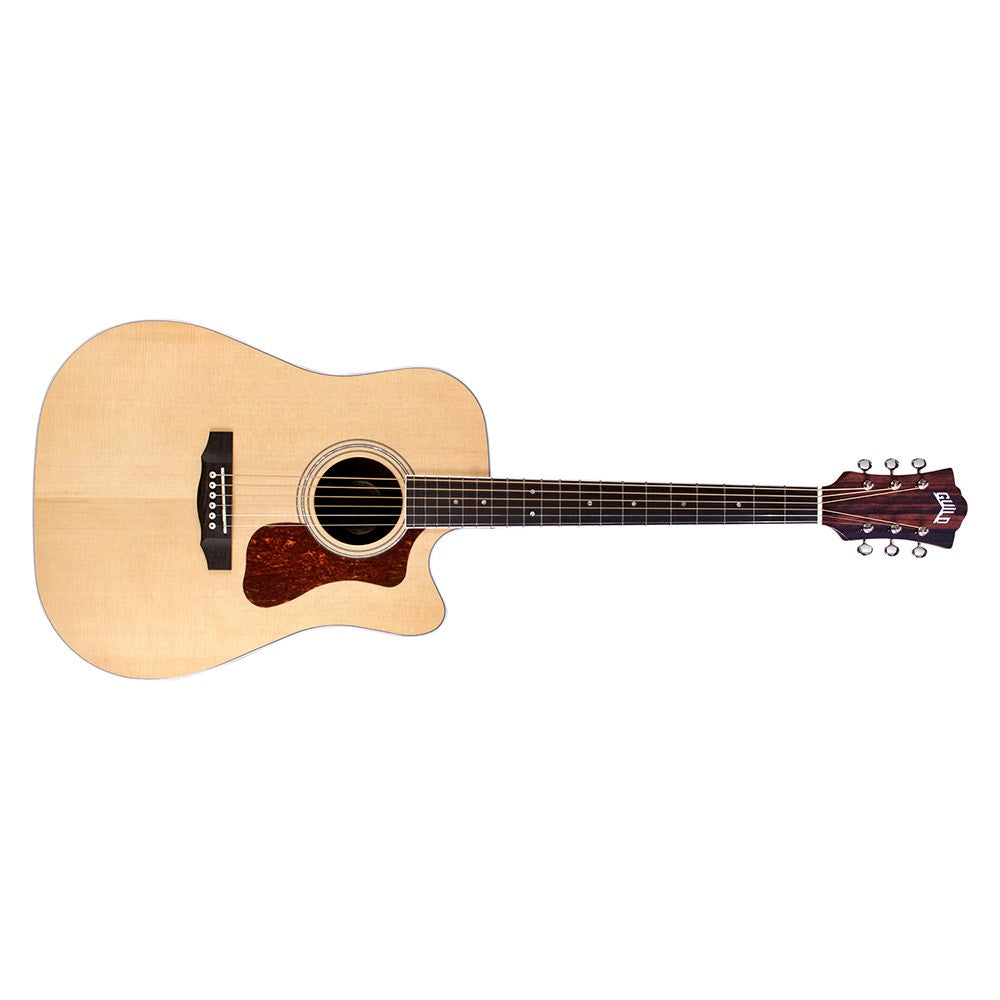 Guild Guitars D-260CE Deluxe Acoustic Electric Guitar, Spruce Top, Natural