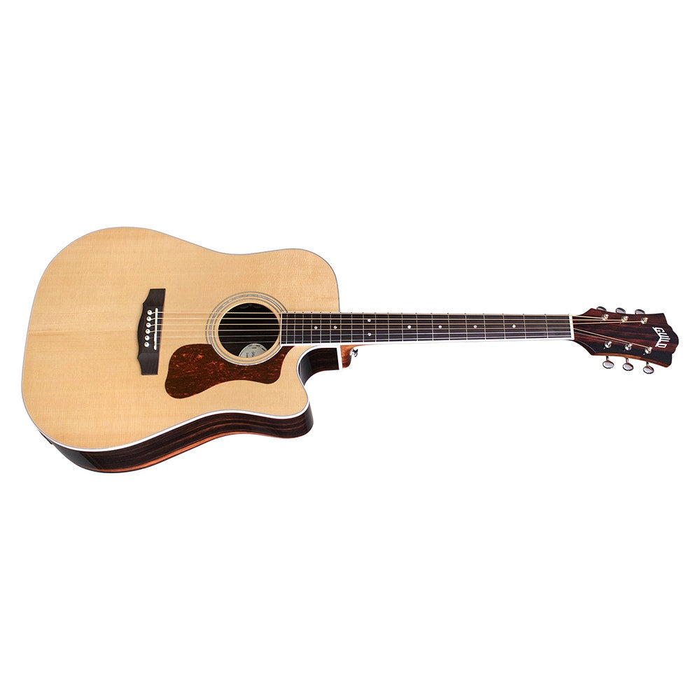 Guild Guitars D-260CE Deluxe Acoustic Electric Guitar, Spruce Top, Natural